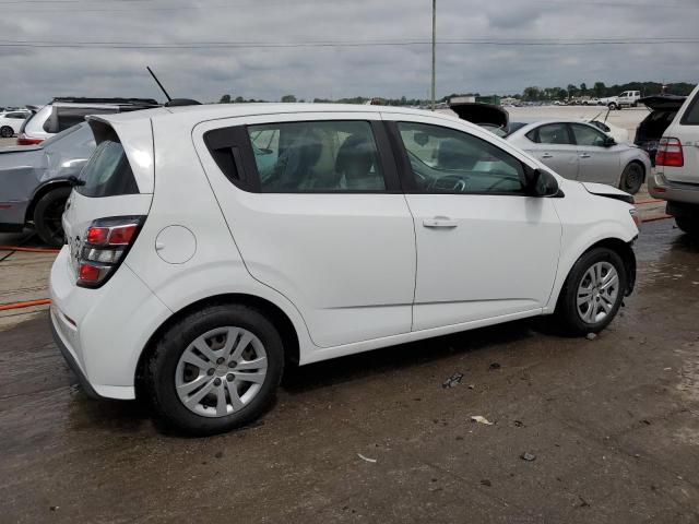 1G1JG6SB7K4122487 - 2019 CHEVROLET SONIC WHITE photo 3