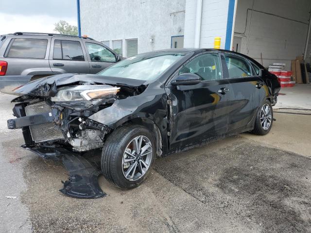 3KPF24AD9NE483113 - 2022 KIA FORTE FE BLACK photo 1