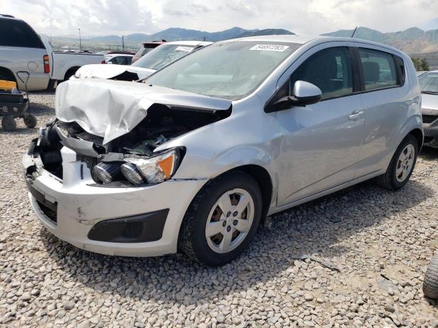 1G1JA6SH1G4113166 - 2016 CHEVROLET SONIC LS SILVER photo 1