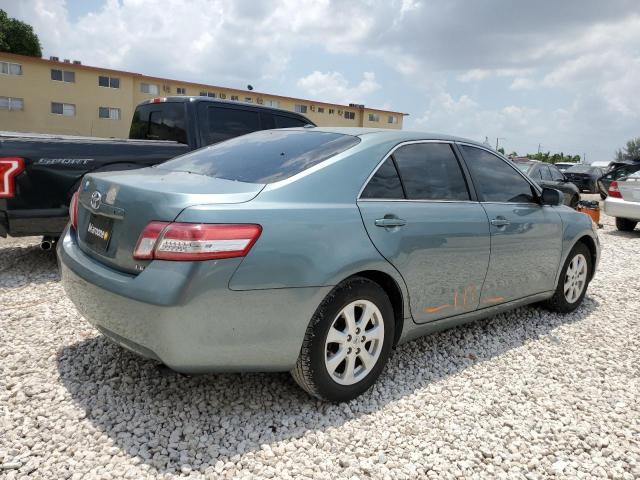 4T1BF3EK7BU590269 - 2011 TOYOTA CAMRY BASE BLUE photo 3