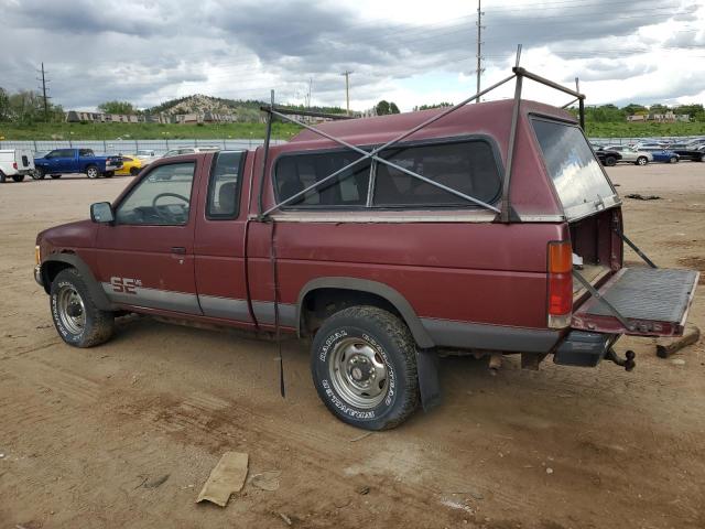 JN6HD16Y6HW002741 - 1987 NISSAN D21 KING CAB BURGUNDY photo 2