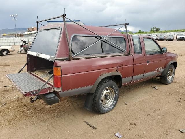 JN6HD16Y6HW002741 - 1987 NISSAN D21 KING CAB BURGUNDY photo 3