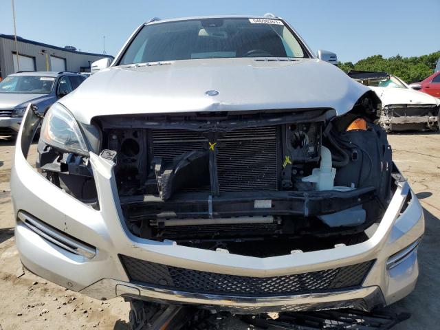 4JGDA5HB9EA307309 - 2014 MERCEDES-BENZ ML 350 4MATIC SILVER photo 5