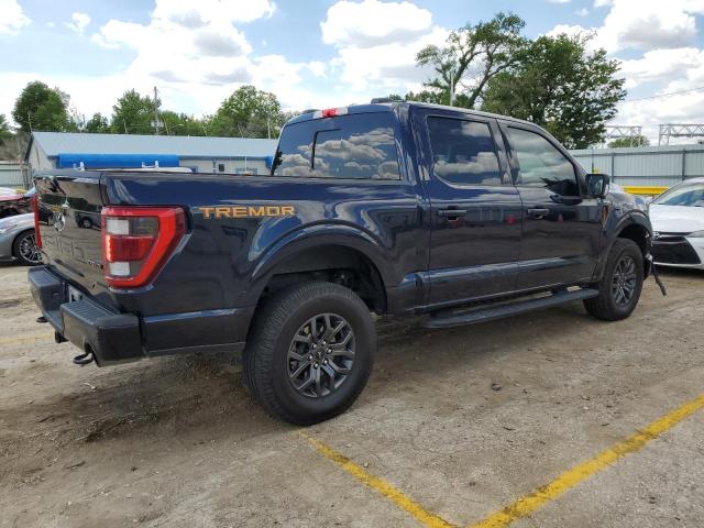 1FTEW1E88NFA69807 - 2022 FORD F150 SUPERCREW BLUE photo 3