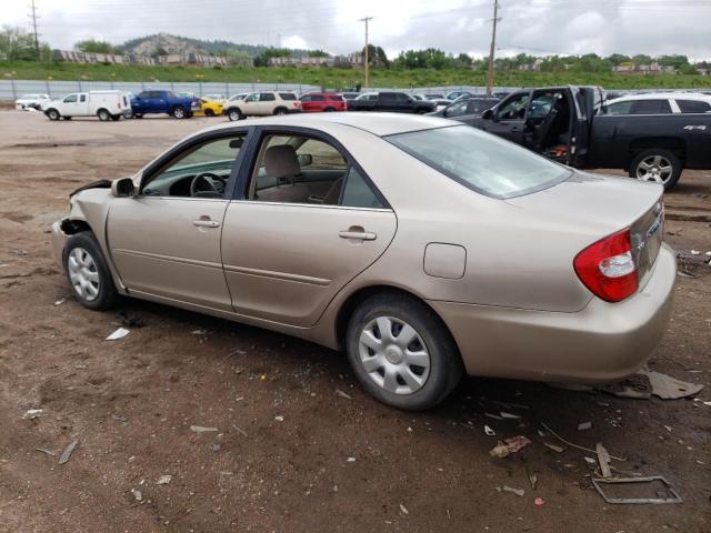 4T1BE32K43U759138 - 2003 TOYOTA CAMRY LE BEIGE photo 2