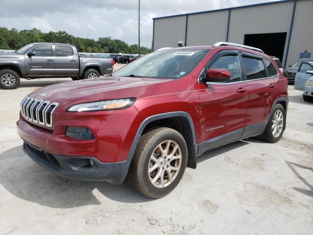 1C4PJLCS9FW721580 - 2015 JEEP CHEROKEE LATITUDE BURGUNDY photo 1