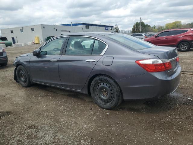 1HGCR2F81FA801326 - 2015 HONDA ACCORD EXL GRAY photo 2