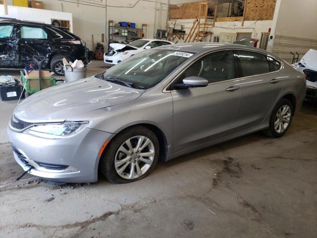 1C3CCCAB1FN603383 - 2015 CHRYSLER 200 LIMITED SILVER photo 1