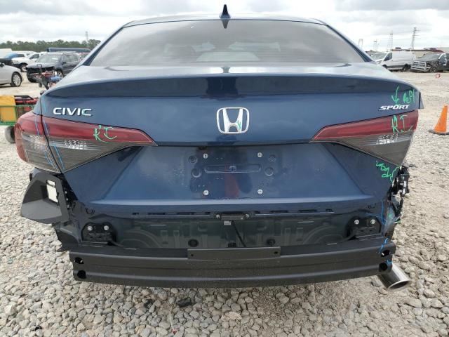 2HGFE2F52SH575114 - 2025 HONDA CIVIC SPORT 蓝色 照片 6