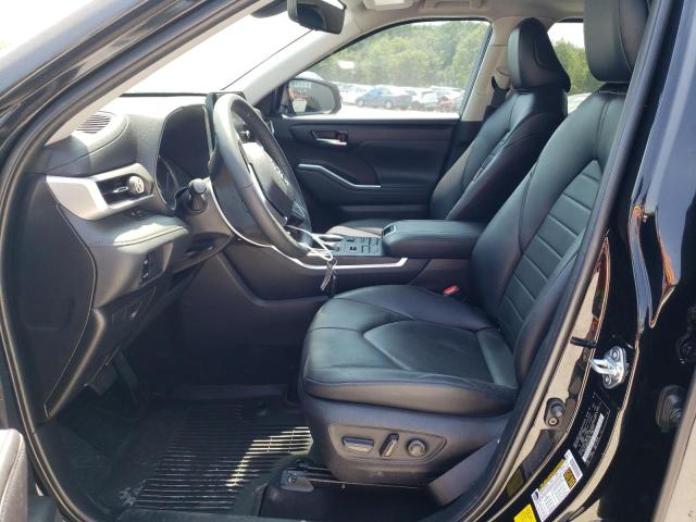 5TDGZRBHXNS183150 - 2022 TOYOTA HIGHLANDER XLE Սև լուսանկար 7