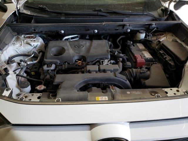 2T3G1RFV4KC005849 - 2019 TOYOTA RAV4 LE Սպիտակ լուսանկար 12