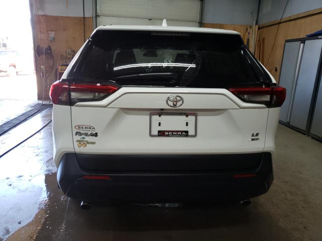 2T3G1RFV4KC005849 - 2019 TOYOTA RAV4 LE Սպիտակ լուսանկար 6