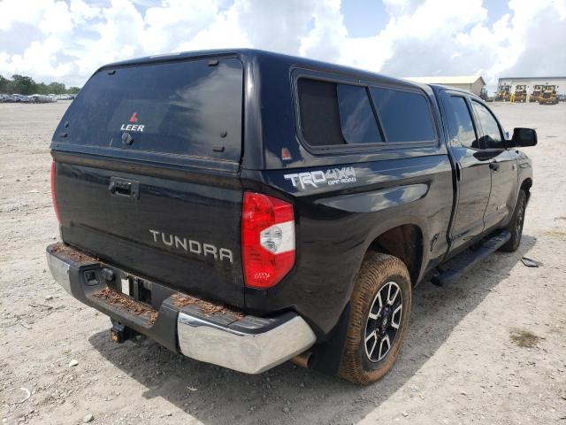 5TFUY5F15KX865547 - 2019 TOYOTA TUNDRA DOUBLE CAB SR/SR5 BLACK photo 4
