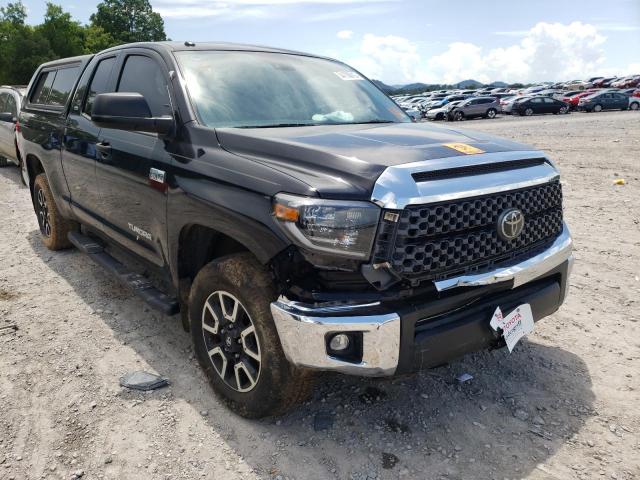 5TFUY5F15KX865547 - 2019 TOYOTA TUNDRA DOUBLE CAB SR/SR5 BLACK photo 9