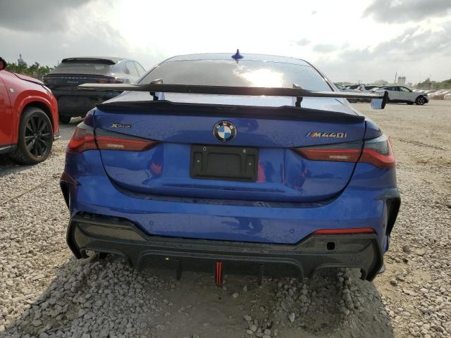 WBA13AR00MCG93841 - 2021 BMW M440XI BLUE photo 6