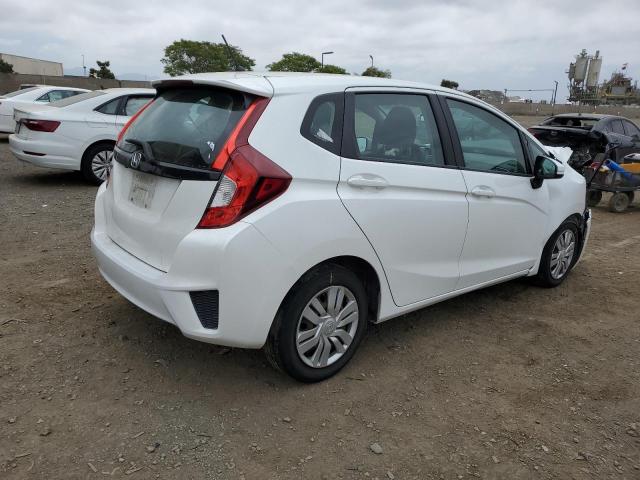 3HGGK5H5XFM720404 - 2015 HONDA FIT LX WHITE photo 3