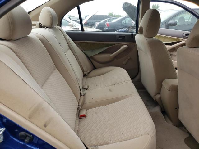 1HGES16344L024444 - 2004 HONDA CIVIC DX VP أزرق صورة 6