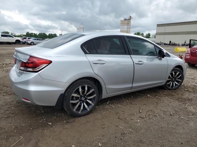 19XFB2F99EE015813 - 2014 HONDA CIVIC EXL 银色 照片 3