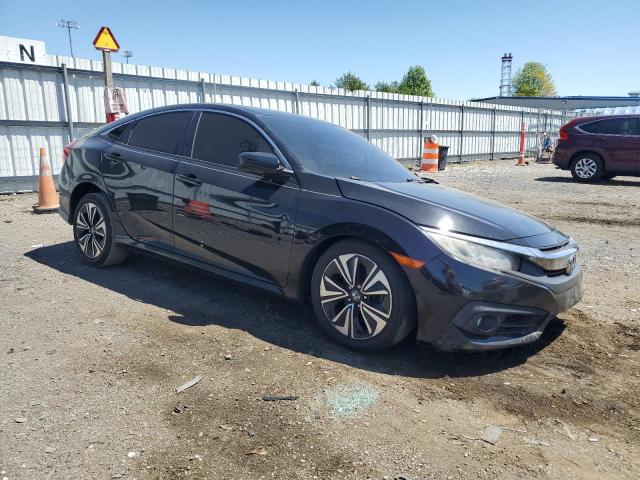 2HGFC1F78HH641935 - 2017 HONDA CIVIC EXL BLACK photo 4