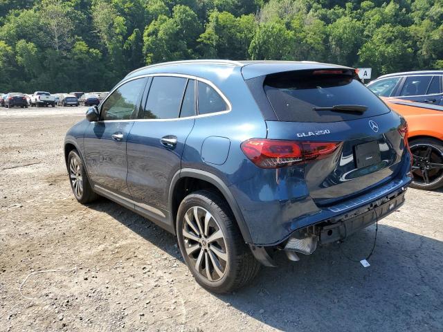 W1N4N4HBXPJ452776 - 2023 MERCEDES-BENZ GLA 250 4MATIC BLUE photo 2