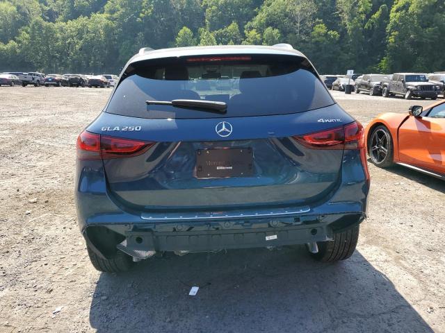 W1N4N4HBXPJ452776 - 2023 MERCEDES-BENZ GLA 250 4MATIC BLUE photo 6