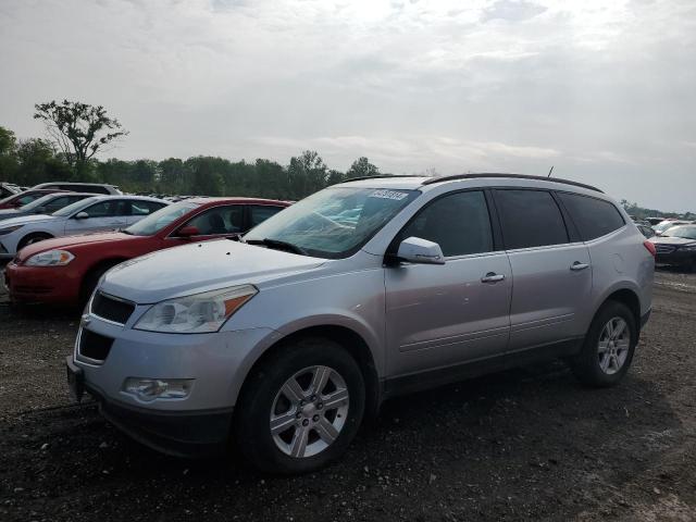 1GNKVGED5CJ289929 - 2012 CHEVROLET TRAVERSE LT GRAY photo 1