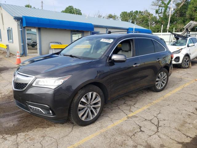 5FRYD4H48EB027489 - 2014 ACURA MDX TECHNOLOGY BLACK photo 1