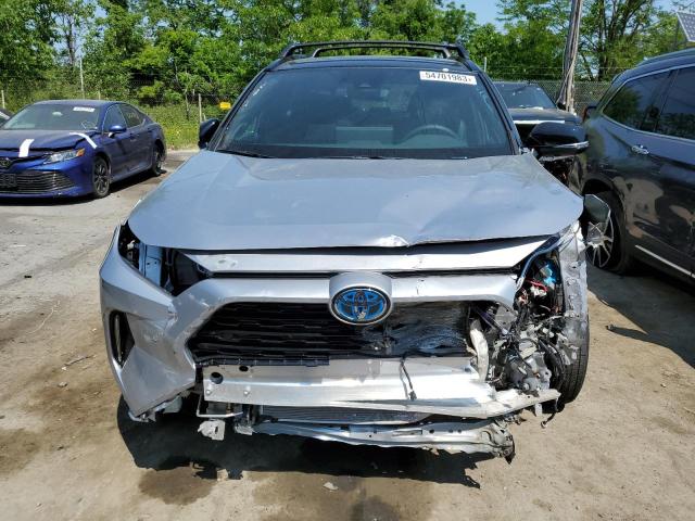 4T3E6RFV8PU110375 - 2023 TOYOTA RAV4 XSE SILVER photo 5