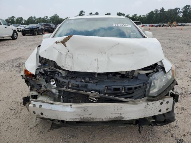 2HGFB2F54CH501431 - 2012 HONDA CIVIC LX WHITE photo 5