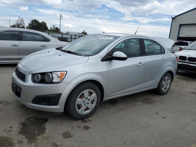 1G1JB5SH5D4249111 - 2013 CHEVROLET SONIC LS SILVER photo 1