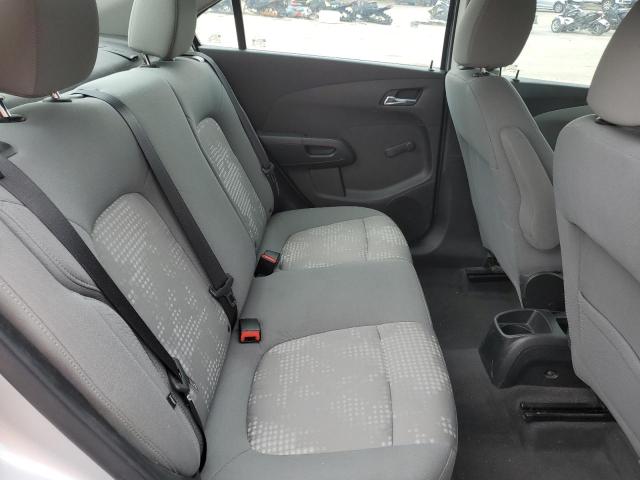 1G1JB5SH5D4249111 - 2013 CHEVROLET SONIC LS SILVER photo 10