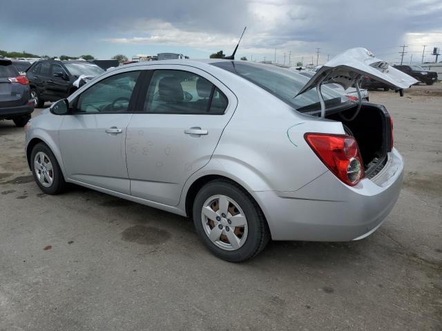 1G1JB5SH5D4249111 - 2013 CHEVROLET SONIC LS SILVER photo 2