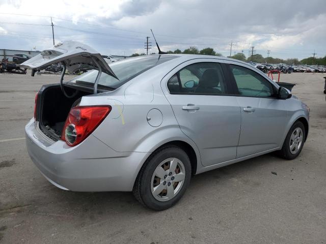 1G1JB5SH5D4249111 - 2013 CHEVROLET SONIC LS SILVER photo 3