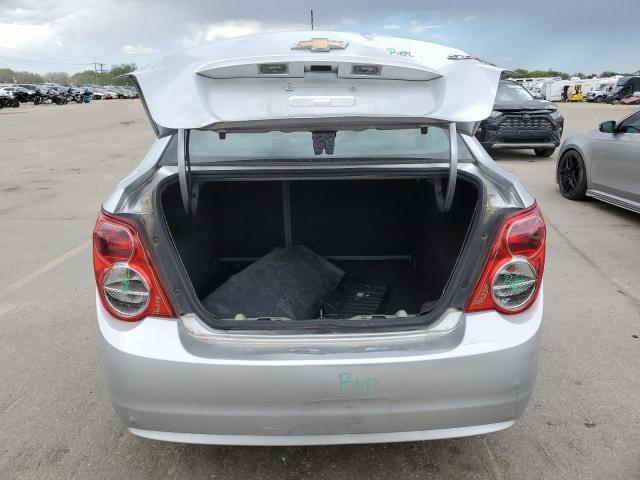 1G1JB5SH5D4249111 - 2013 CHEVROLET SONIC LS SILVER photo 6
