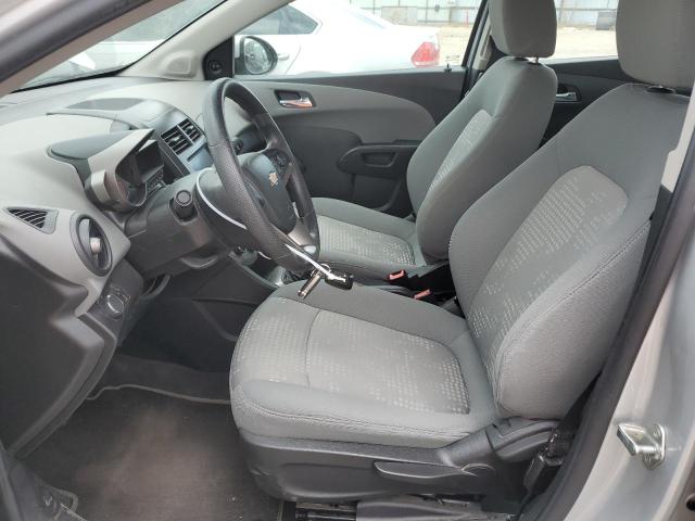 1G1JB5SH5D4249111 - 2013 CHEVROLET SONIC LS SILVER photo 7