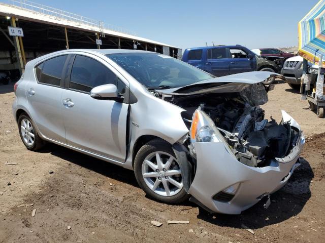 JTDKDTB38D1053079 - 2013 TOYOTA PRIUS C SILVER photo 4