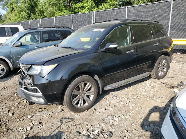 2HNYD2H62DH514987 - 2013 ACURA MDX ADVANCE BLACK photo 1