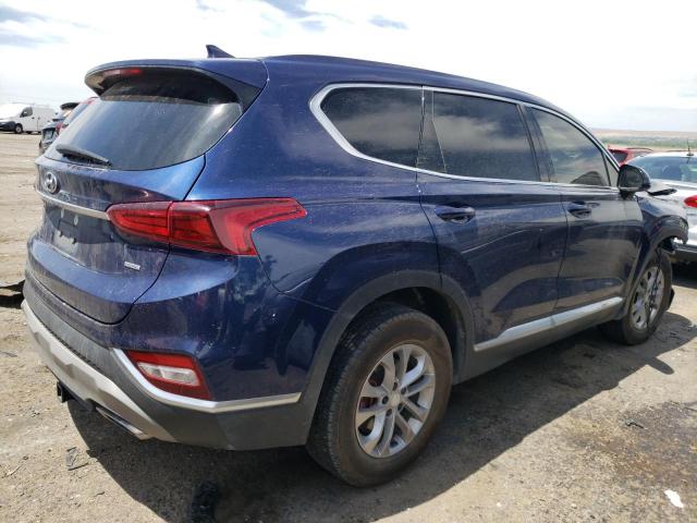 5NMS3CAD3KH050638 - 2019 HYUNDAI SANTA FE SEL BLUE photo 3