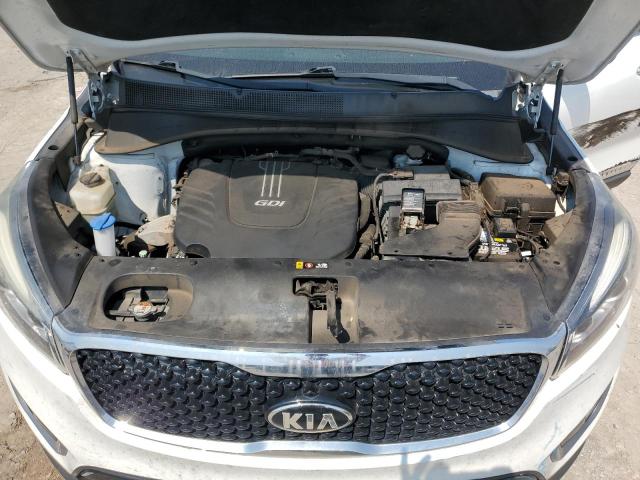 5XYPH4A58HG299123 - 2017 KIA SORENTO EX WHITE photo 12