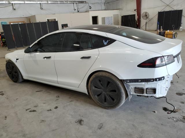 5YJSA1E56RF538488 - 2024 TESLA MODEL S WHITE photo 2