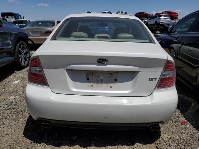 4S3BL676764200131 - 2006 SUBARU LEGACY GT LIMITED WHITE photo 6