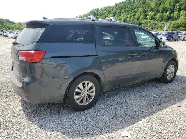 KNDMB5C1XH6337121 - 2017 KIA SEDONA LX GRAY photo 3