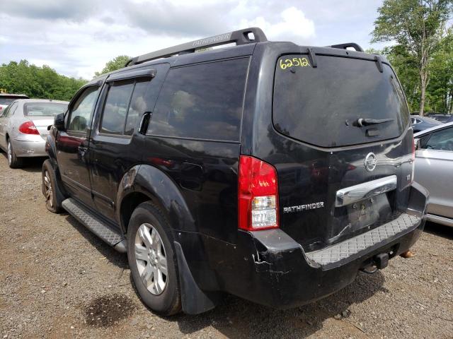 5N1AR18W25C727084 - 2005 NISSAN PATHFINDER LE BLACK photo 2