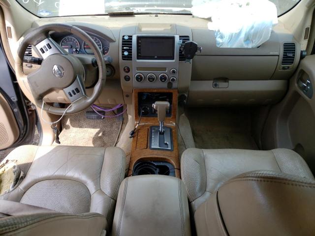 5N1AR18W25C727084 - 2005 NISSAN PATHFINDER LE BLACK photo 8