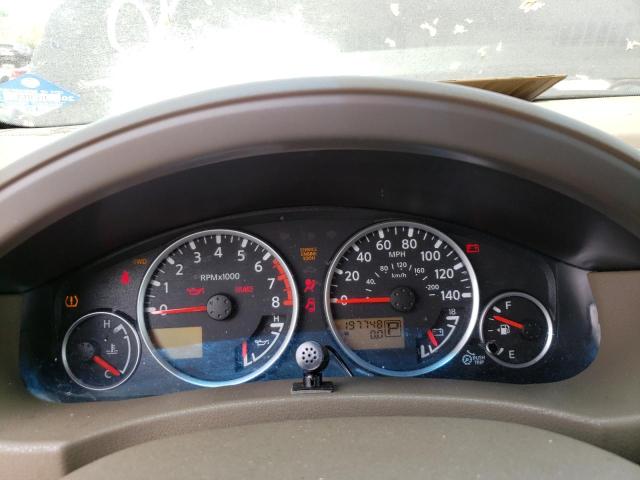 5N1AR18W25C727084 - 2005 NISSAN PATHFINDER LE BLACK photo 9