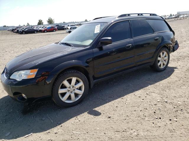 4S4BP61C676326307 - 2007 SUBARU LEGACY OUTBACK 2.5I BLACK photo 1