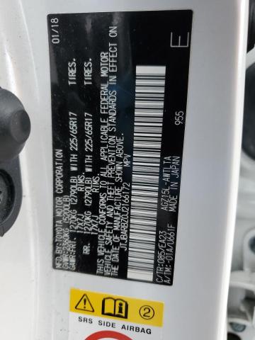 JTJBARBZ0J2166172 - 2018 LEXUS NX 300 BASE Ağ foto 13