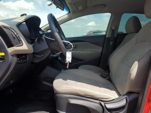 KNADM4A38E6371723 - 2014 KIA RIO LX RED photo 7