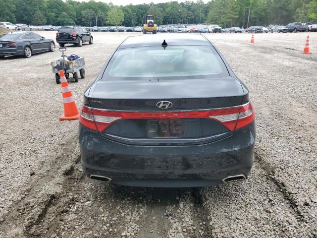 KMHFG4JG7HA583046 - 2017 HYUNDAI AZERA BLACK photo 6