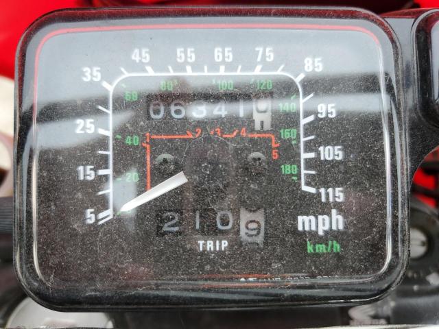 JH2RD06037K501411 - 2007 HONDA XR650 L RED photo 8